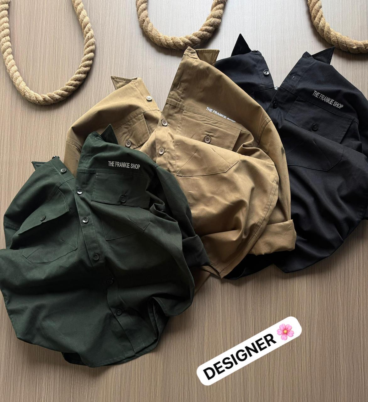 Minimalist Streetwear Casual Shirt