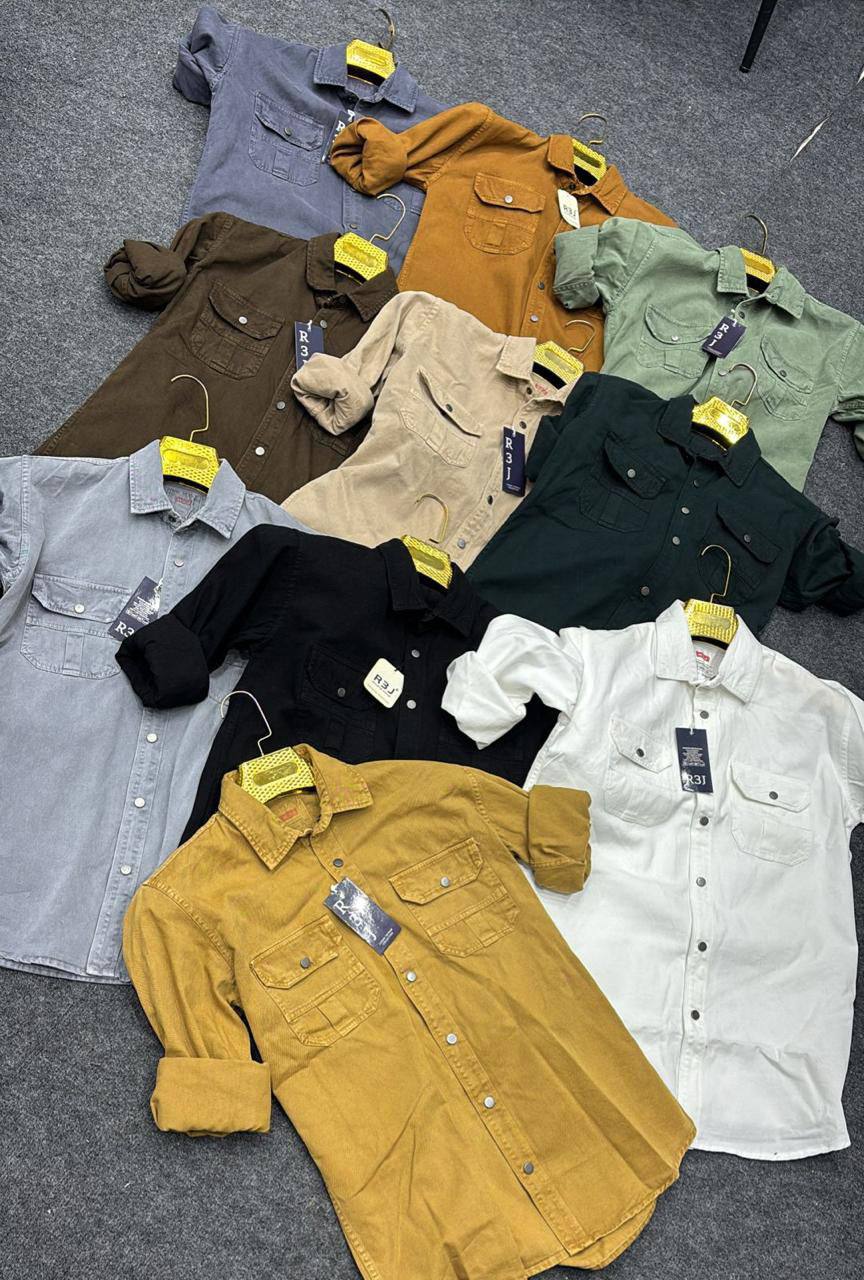 Rugged Denim Essential Shirt