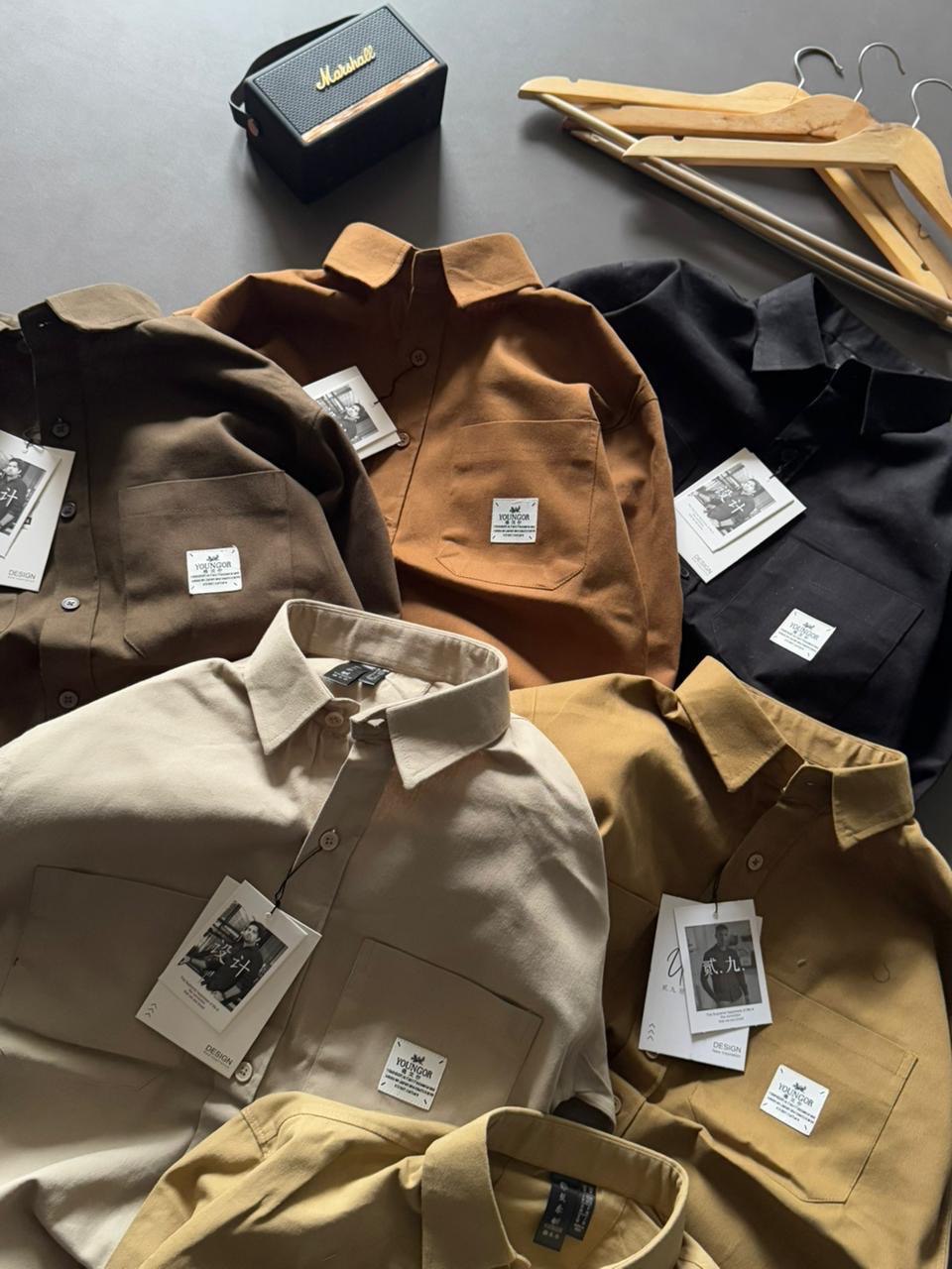 Minimalist Streetwear Casual Shirt