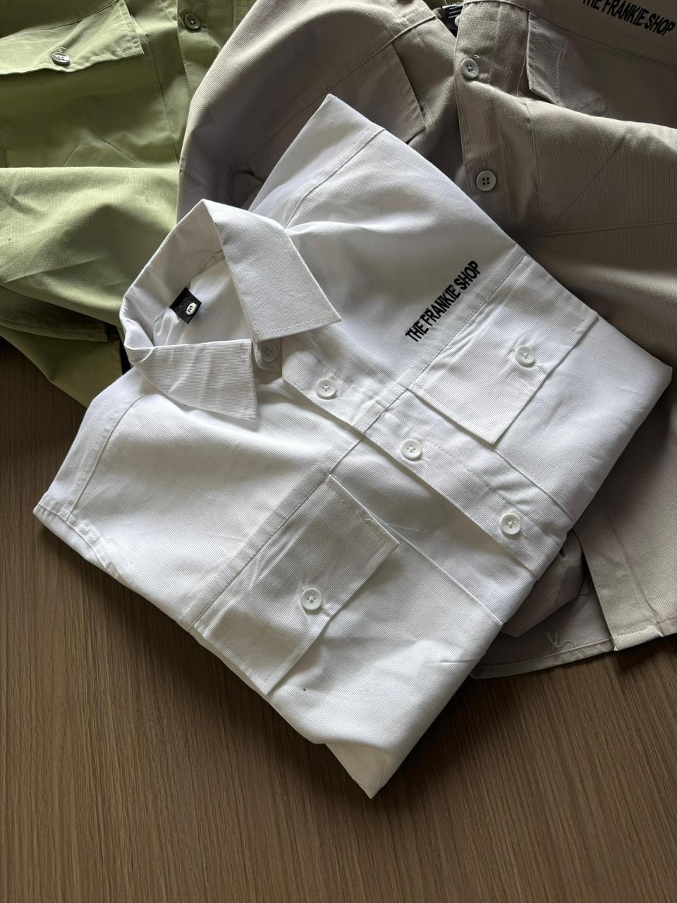 Minimalist Streetwear Casual Shirt